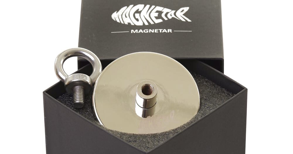 Vismagneet monteren