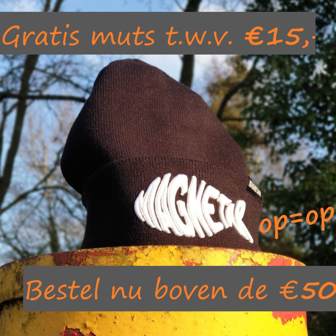 muts magneetvissen, magneetvismuts, magnetar muts, accessoire magneetvissen, muts, gratis