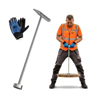 Magnetische - Putdeksellifter - Puthaak met hamer