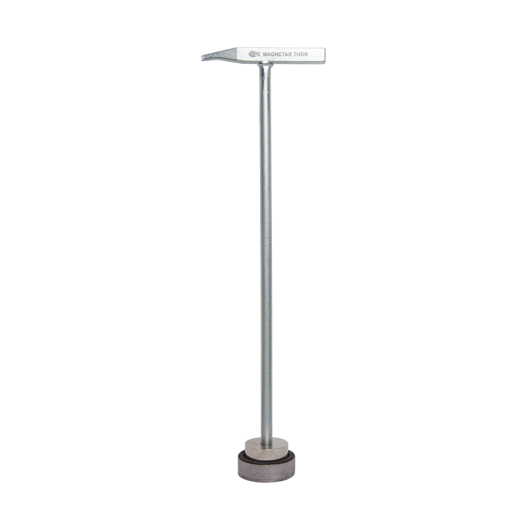 Magnetar Thor puthamer, sterke 300kg magneet met steel, hamer en beschermhoes, ideaal voor het openen van putdeksels