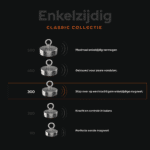 USP foto Classic 300 vismagneet binnen de enkelzijdige Classic collectie, geschikt voor krachtiger magneetvissen